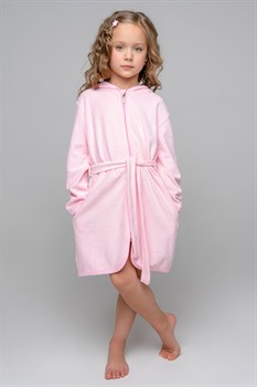 К 5766/нежно-розовый халат детский - фото 22718
