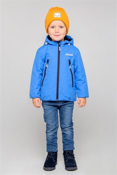 ВК 30071/5 ГР куртка для мальчика ясельного возраста, Электрик, - фото 25798