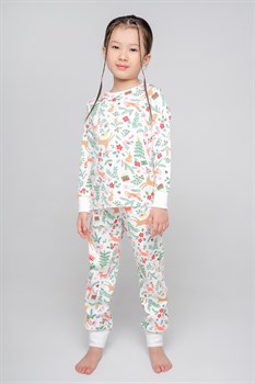 К 1550/праздник на сахаре пижама детская (фуфайка дл.рукав+брюки) - фото 27778