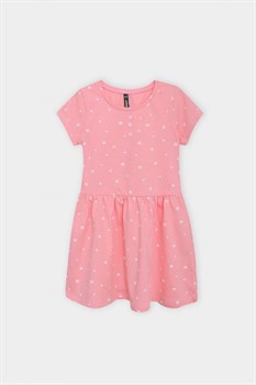 К 5809/розовая глазурь,звездочки платье для девочки - фото 28010