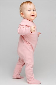 К 6259/розовый жемчуг(ёжики) комбинезон для девочки ясельного возраста - фото 28718