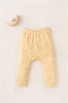 К 4718/эффект меланжа на светло-желтом брюки для мальчика ясельного возраста - фото 38863