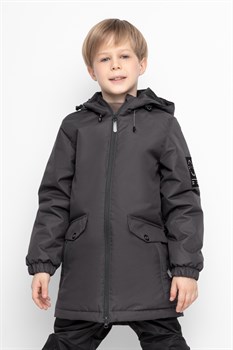 ВК 30124/2 УЗГ куртка для мальчика угольный серый - фото 49188