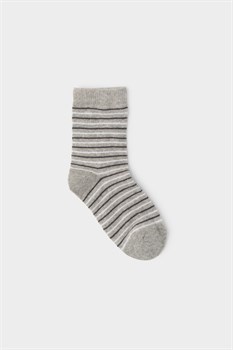 К 9591/30 ФВ св.серый меланж носки для мальчика - фото 49295