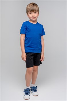 К 3156/темный джинс футболка для мальчика - фото 49540