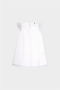 К 5838/белый нарядное платье для девочки - фото 49701