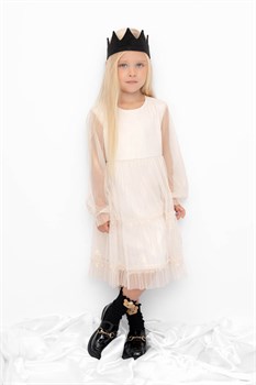 К 5855/белая лилия платье для девочки  - фото 54011