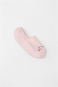 К 9653/11 ФВ носки подследники детские розовый мел - фото 59150