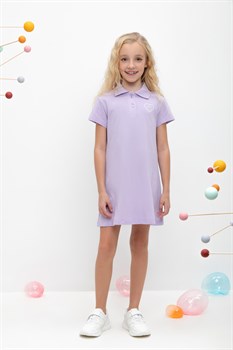 КР 5866/пастельно-лиловый к457 платье для девочки  - фото 60711