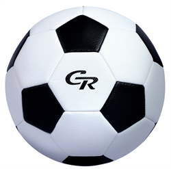 Футбольный мяч City Ride, чёрный/белый TPU, 400г, игла в комплекте, в нейлоновом мешке - фото 62703