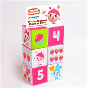 Игрушка кубики "Малышарики" (Учим Формы, Цвет и Счёт)