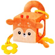 Игрушка "Мякиши" развивающий кубик (Оленёнок Бемби)