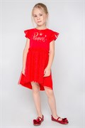 К 5704/насыщенно-красный платье для девочки ясельного возраста