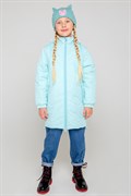 ВК 32130/2 ГР пальто для девочки морозный шалфей