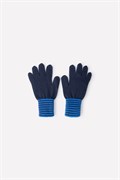 КВ 10005/темно-синий,голубой перчатки детски