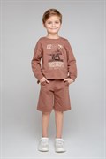 КР 400445/коричневый к344 шорты для мальчика