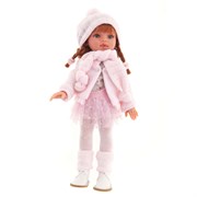 Кукла модель Эльвира в розовом, 33 см, виниловая