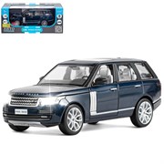 ТМ "Автопанорама" Машинка металлическая 1:26 Range Rover, синий перламутр, откр. двери, капот