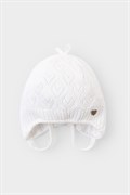 КВ 20341/белый шапка для девочки