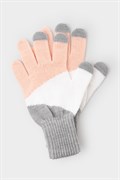 КВ 10014/св.серый меланж перчатки детские