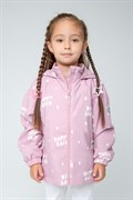 ВК 32146/н/4 ГР куртка для девочки розовый зефир, дождик
