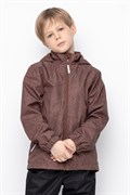 ВК 30111/н/2 УЗГ Куртка для мальчика бежево-коричневый, крапинка
