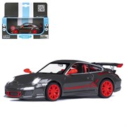 ТМ "Автопанорама" Машинка металлическая 1:32 Porsche 911 GT3 Cup, темно-серый , в/к 17,5*13,5*9 см