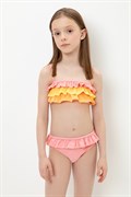 ТК 17009/4 ХФ купальный костюм для девочки  персик