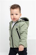 ВК 30071/6 УЗГ куртка для мальчика ясельного возраста зелёный чай