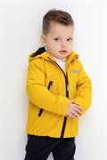 ВК 30071/8 УЗГ куртка для мальчика ясельного возраста жёлтый карри моно