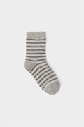К 9591/30 ФВ св.серый меланж носки для мальчика