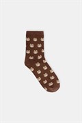 К 9588/37 ФВ коричневый носки для мальчика