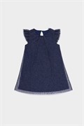 К 5838/фиолетово-синий нарядное платье для девочки