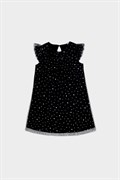 К 5838/черный нарядное платье для девочки