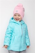 ВК 32157/1 УЗГ куртка для девочки ясельного возраста моно аквамарин
