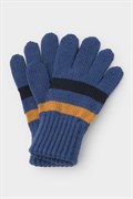 КВ 10016/ш/синий,горчица перчатки детские 