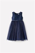 ТК 52088/темно-синий платье для девочки