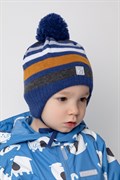 КВ 20244/ш/синий шапка для мальчика 