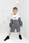 КР 400611/серый меланж к430 шорты для мальчика 