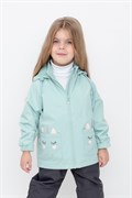 ВК 32163/2 ГР куртка для девочки голубая дымка
