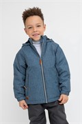 ВК 30134/н/3 ГР куртка для мальчика синий туман, текстура ткани