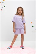 КР 400662/пастельно-лиловый к455 шорты для девочки  