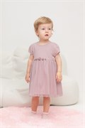 КР 5858/розово-сиреневый к447 платье для девочки ясельного возраста  