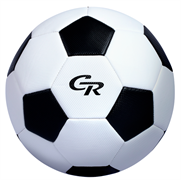Футбольный мяч City Ride, чёрный/белый TPU, 400г, игла в комплекте, в нейлоновом мешке