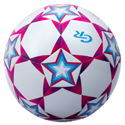 Мяч футбольный City Ride, 3-слойный, сшитые панели, ПВХ, 300г, размер 5, диаметр 22 см в/п