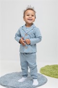 КР 400659/пыльно-синий к470 брюки для мальчика ясельного возраста  