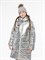 Пальто для девочки СЕЛФИ (серебряный) - фото 24152