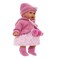 Кукла озвученная Азалия в ярко-розовом, 27 см, говорит / смеётся, мягконабивная - фото 32077