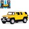 ТМ "Автопанорама" Машинка металлическая 1:32  Toyota FJ Cruiser, желтый,  в/к 17,5*13,5*9 см - фото 43327
