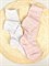 Гольфы детские (2 пары) ( розовый, белый(ажур) - фото 46509